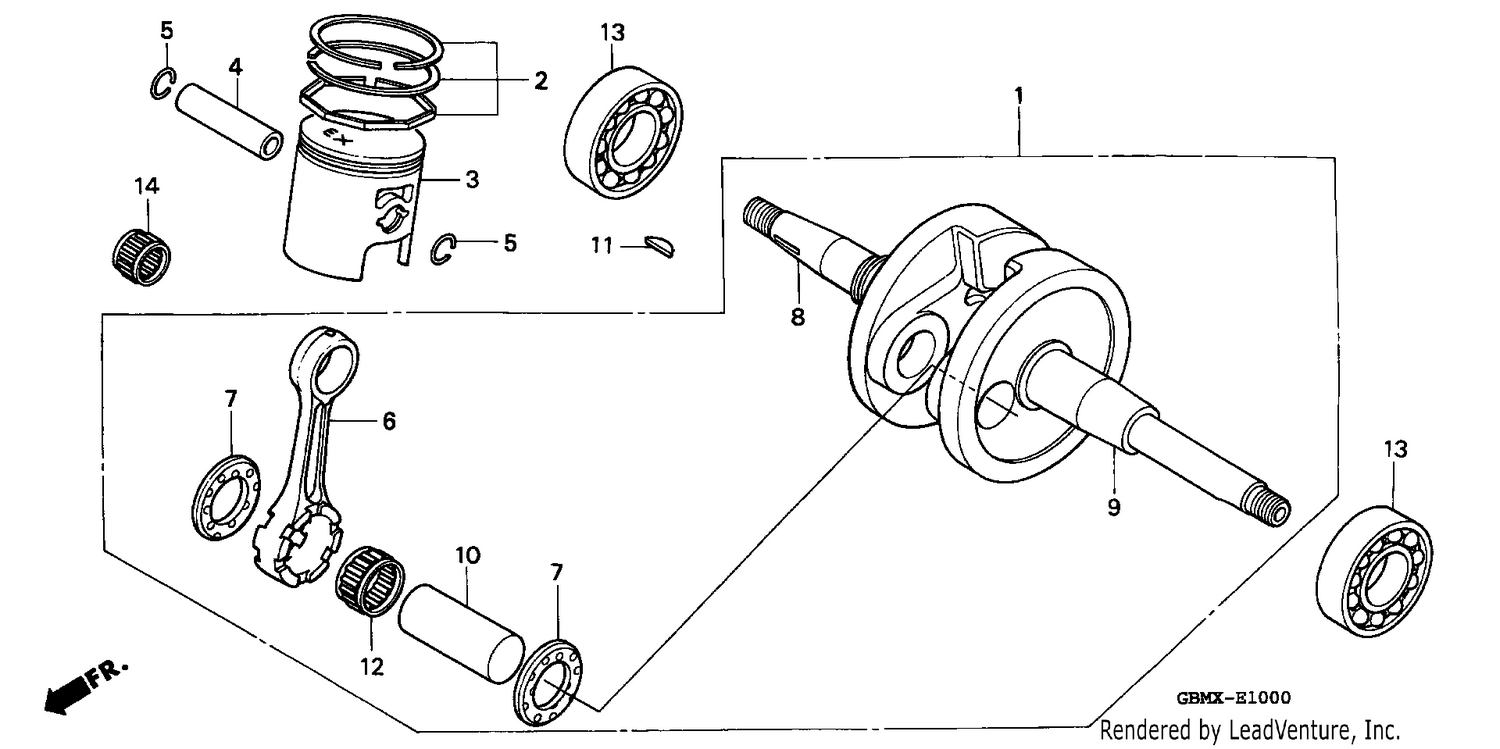 CRANKSHAFT/PISTON