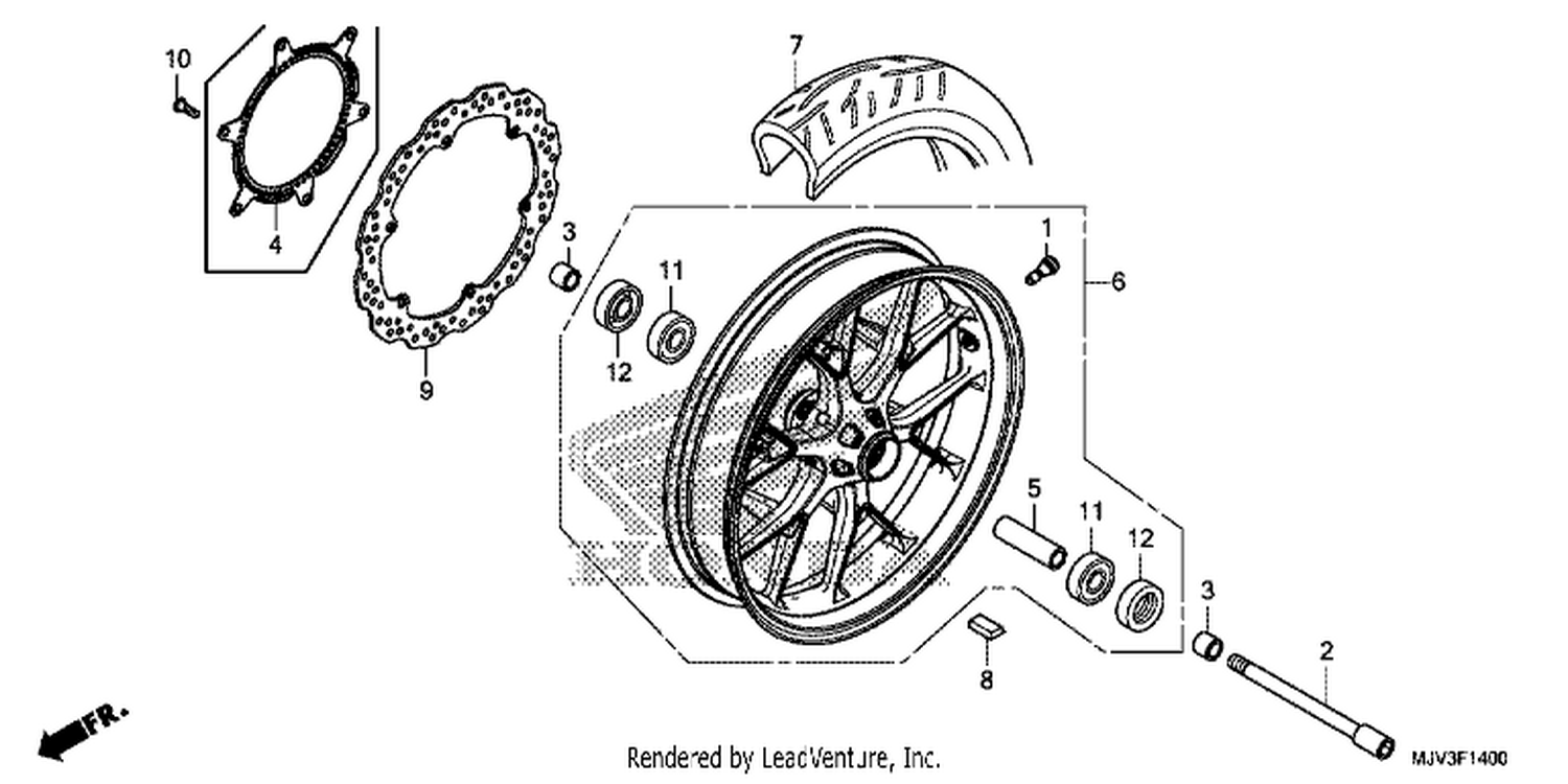  FRONT WHEEL