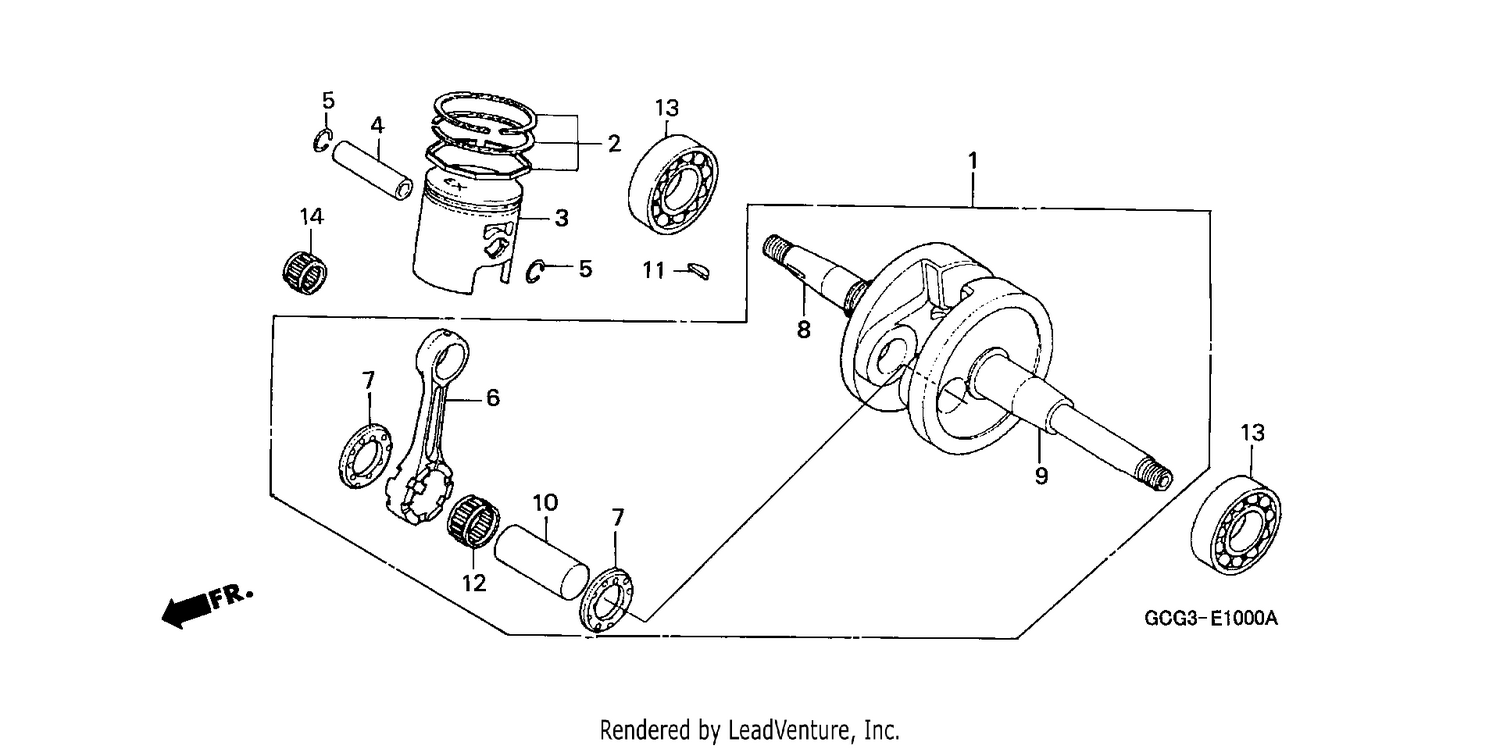 CRANKSHAFT/PISTON