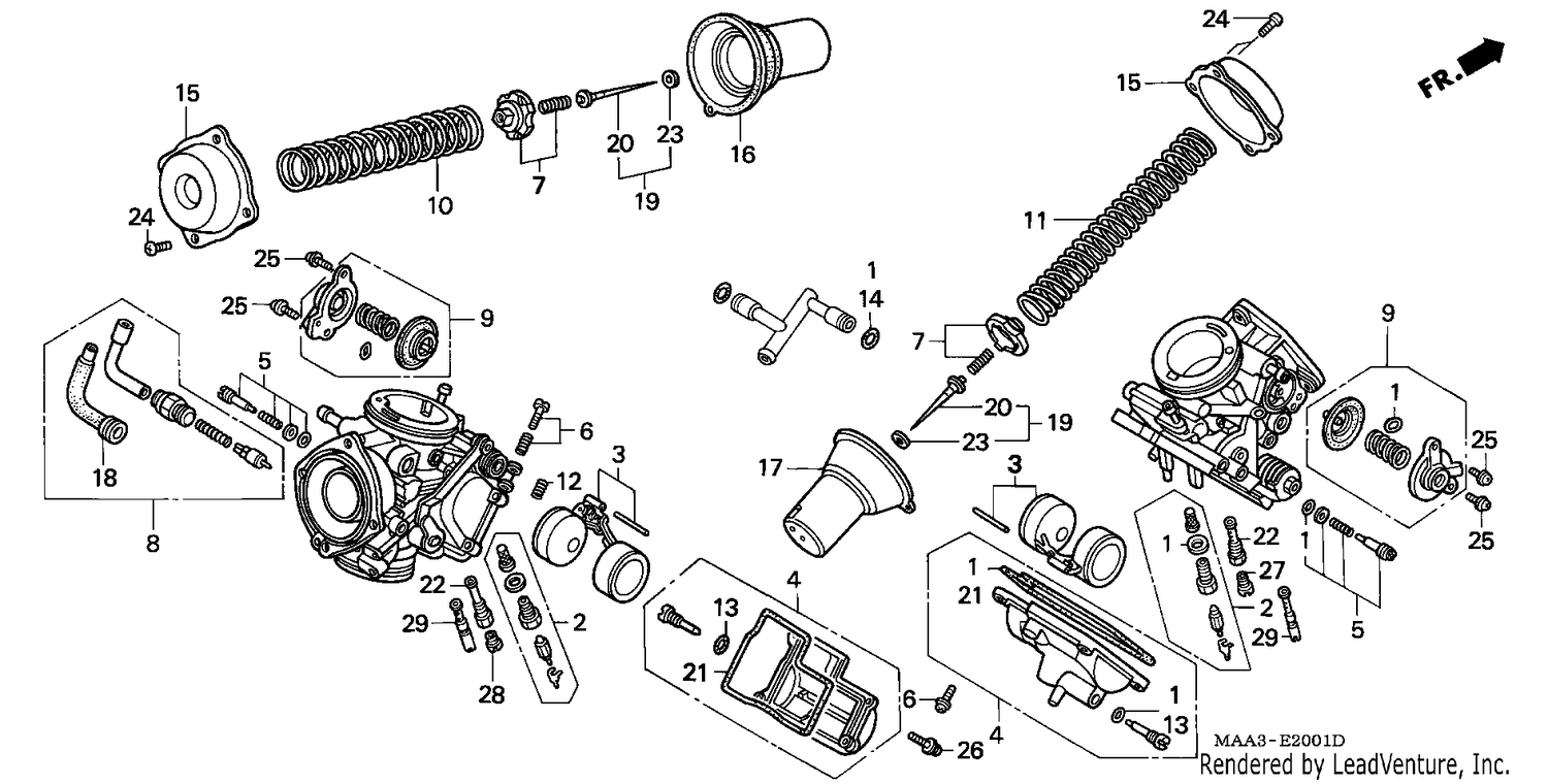 CARBURETOR (COMPONENT PARTS)