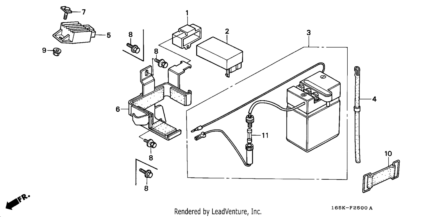 BATTERY/REGULATOR (1)