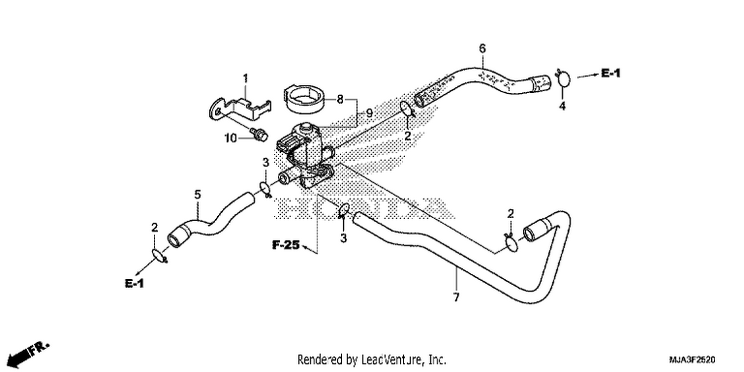  20 AIR INJECTION VALVE (VT750C/C2S/CA/CS)