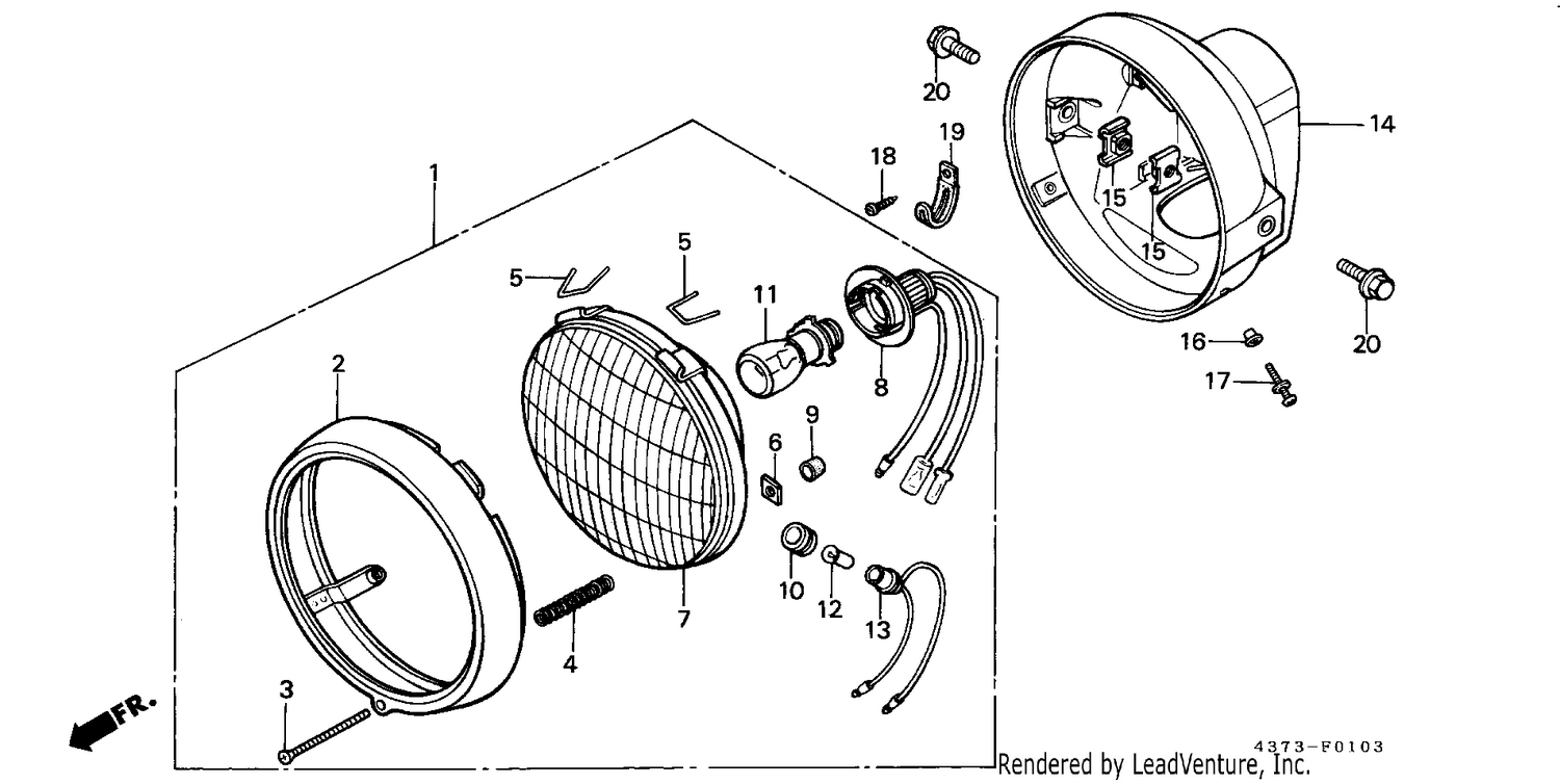 HEADLIGHT (DK/DM/PG/SA/U)