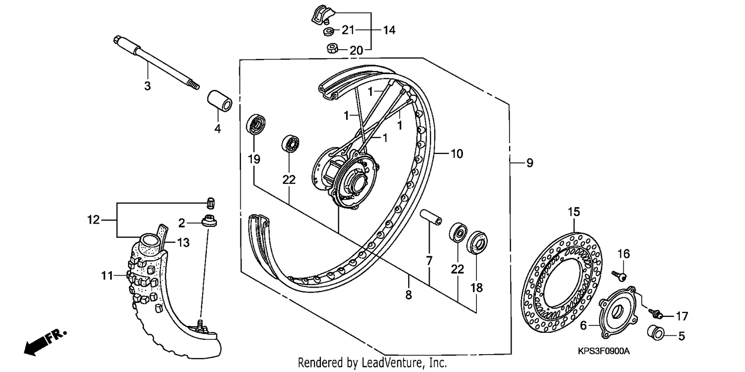 FRONT WHEEL