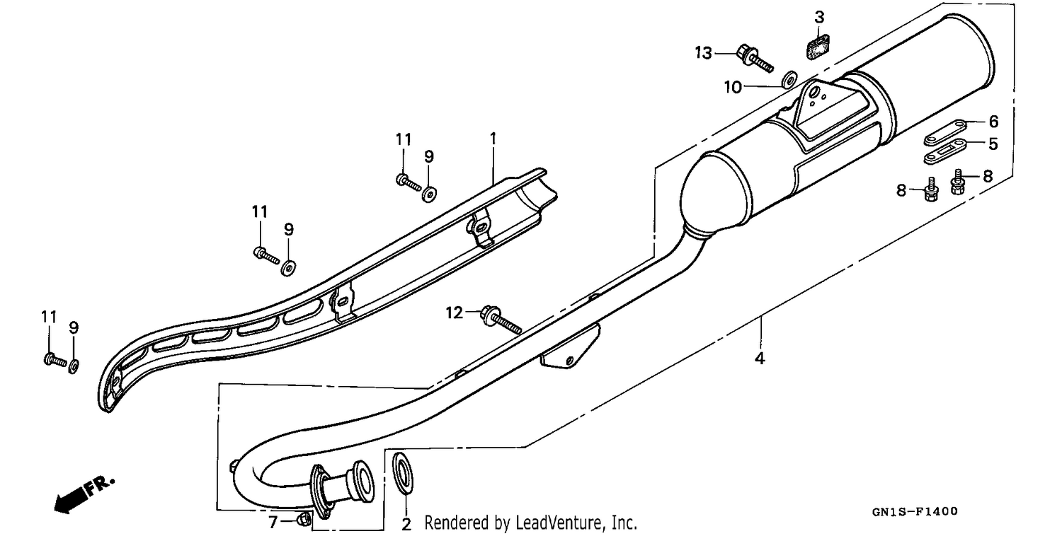 EXHAUST MUFFLER (1)