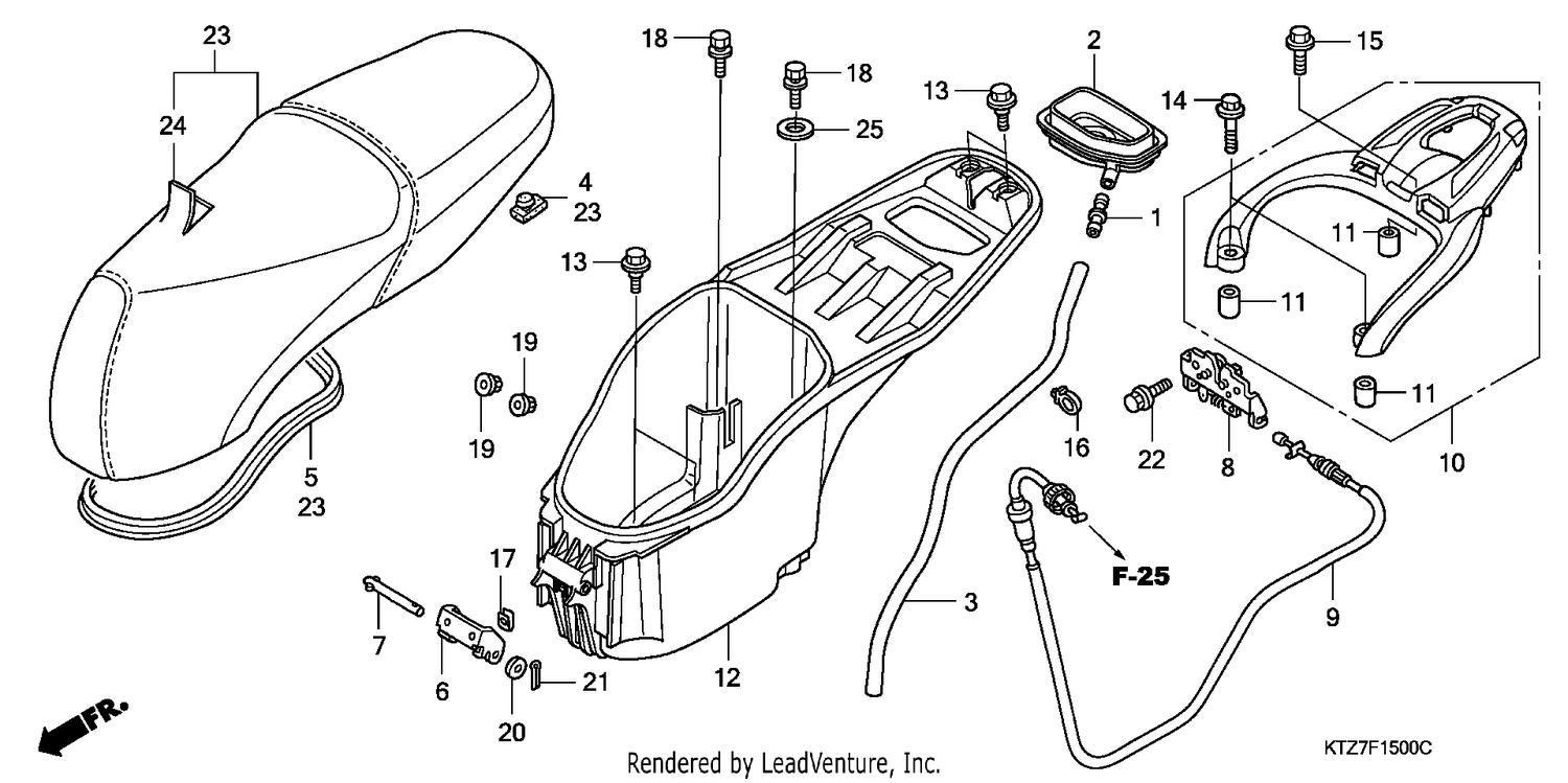 SEAT/LUGGAGE BOX