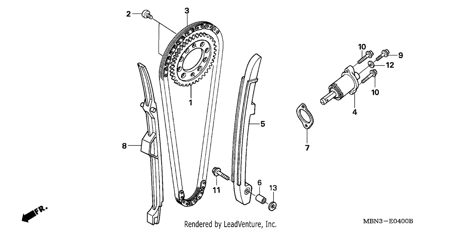 CAM CHAIN/TENSIONER