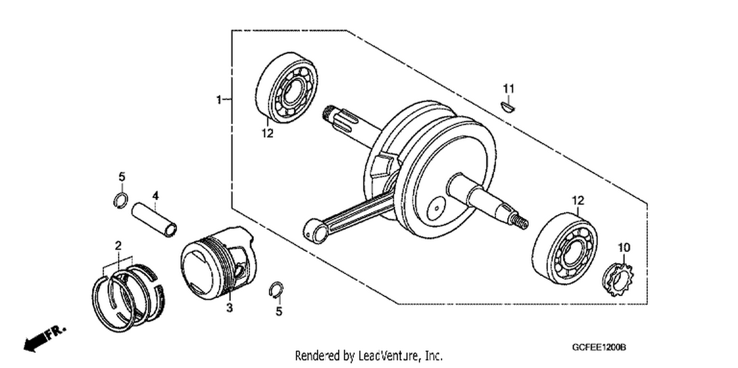  CRANKSHAFT/ PI STON