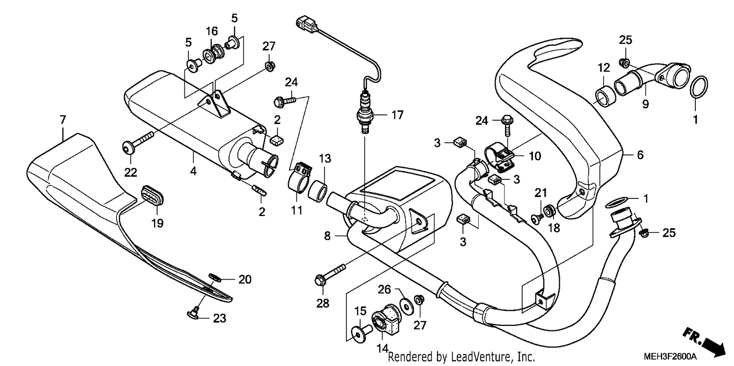 EXHAUST MUFFLER