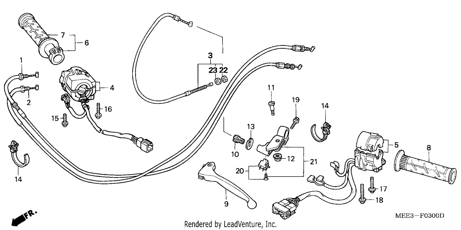 HANDLE LEVER/SWITCH/CABLE