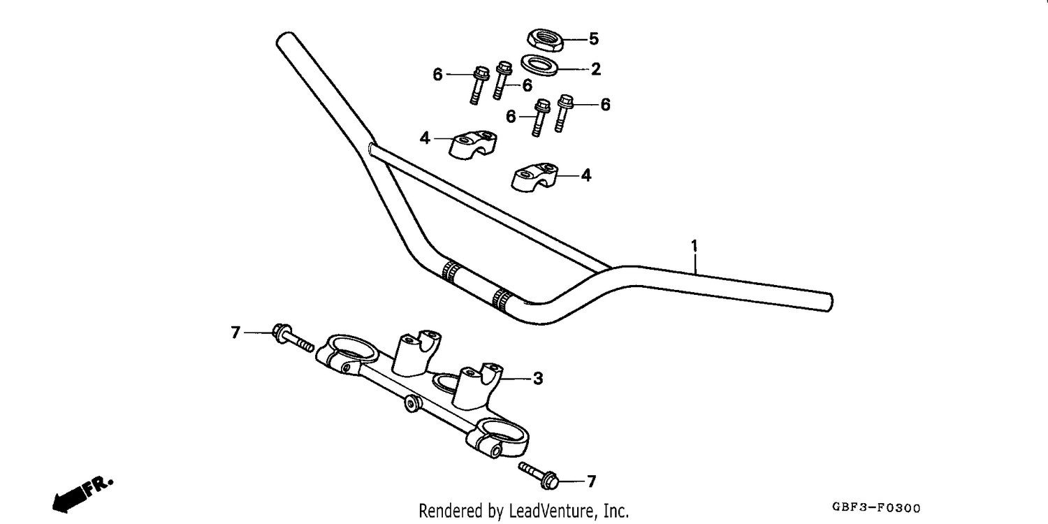 HANDLE PIPE/TOP BRIDGE