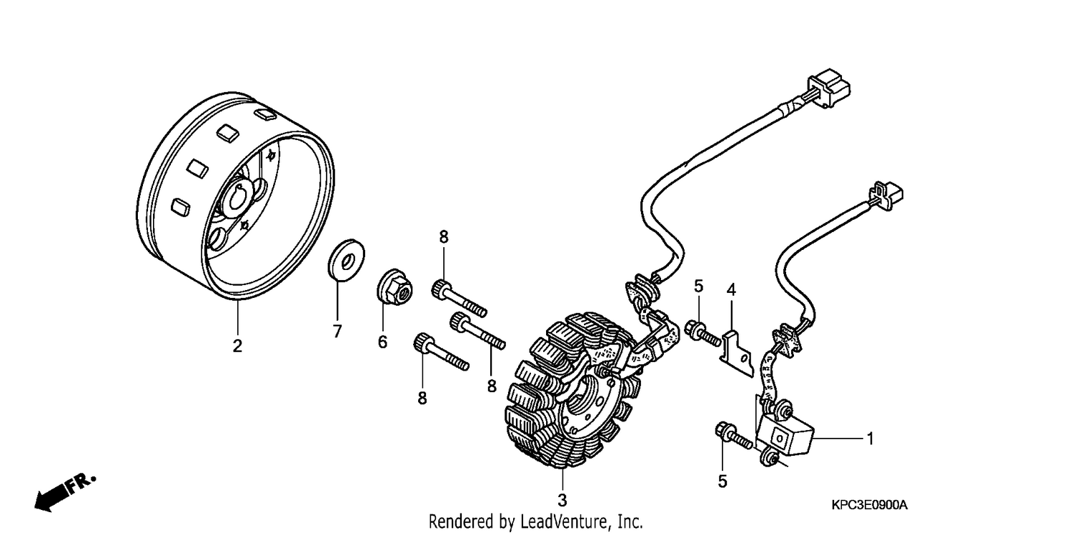 GENERATOR (XL125V1/2/3/4/5/6)