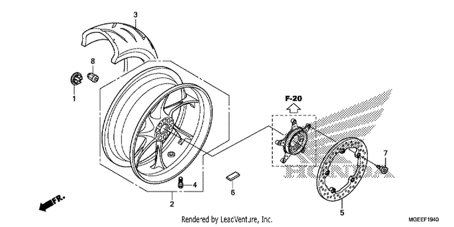  40 REAR WHEEL