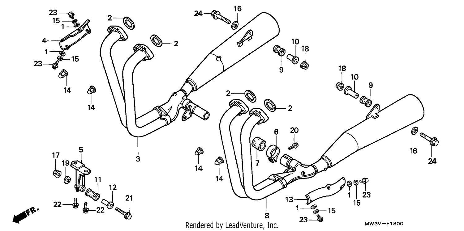 EXHAUST MUFFLER