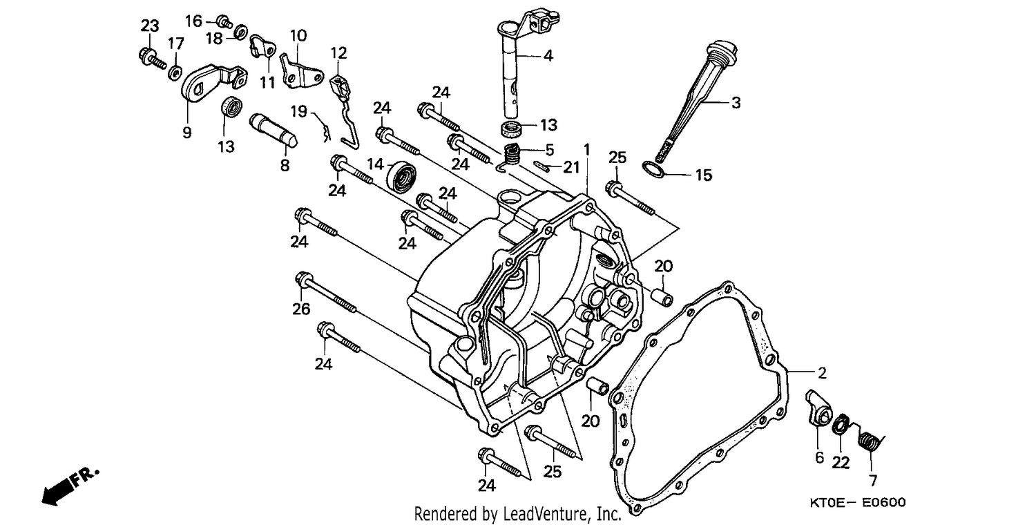 RIGHT CRANKCASE COVER