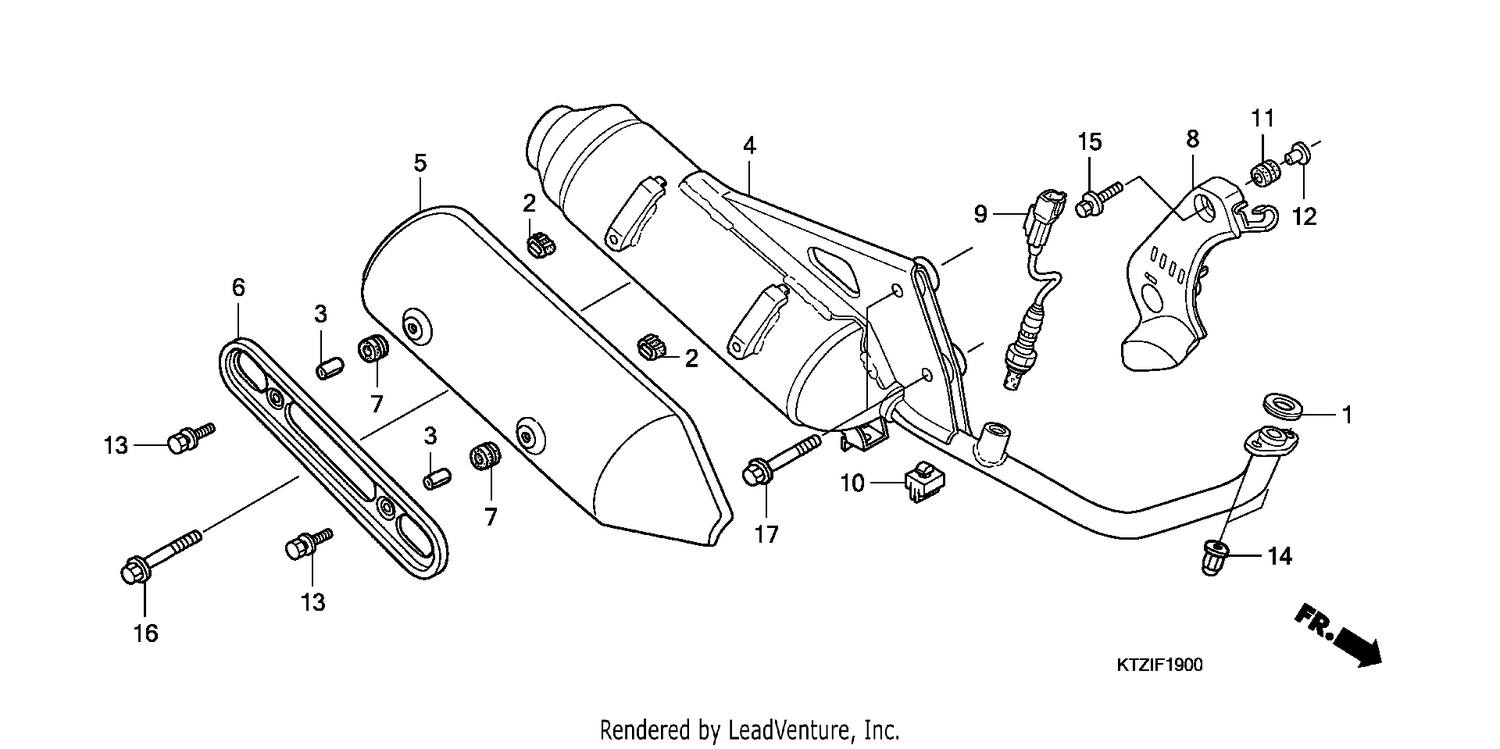 EXHAUST MUFFLER