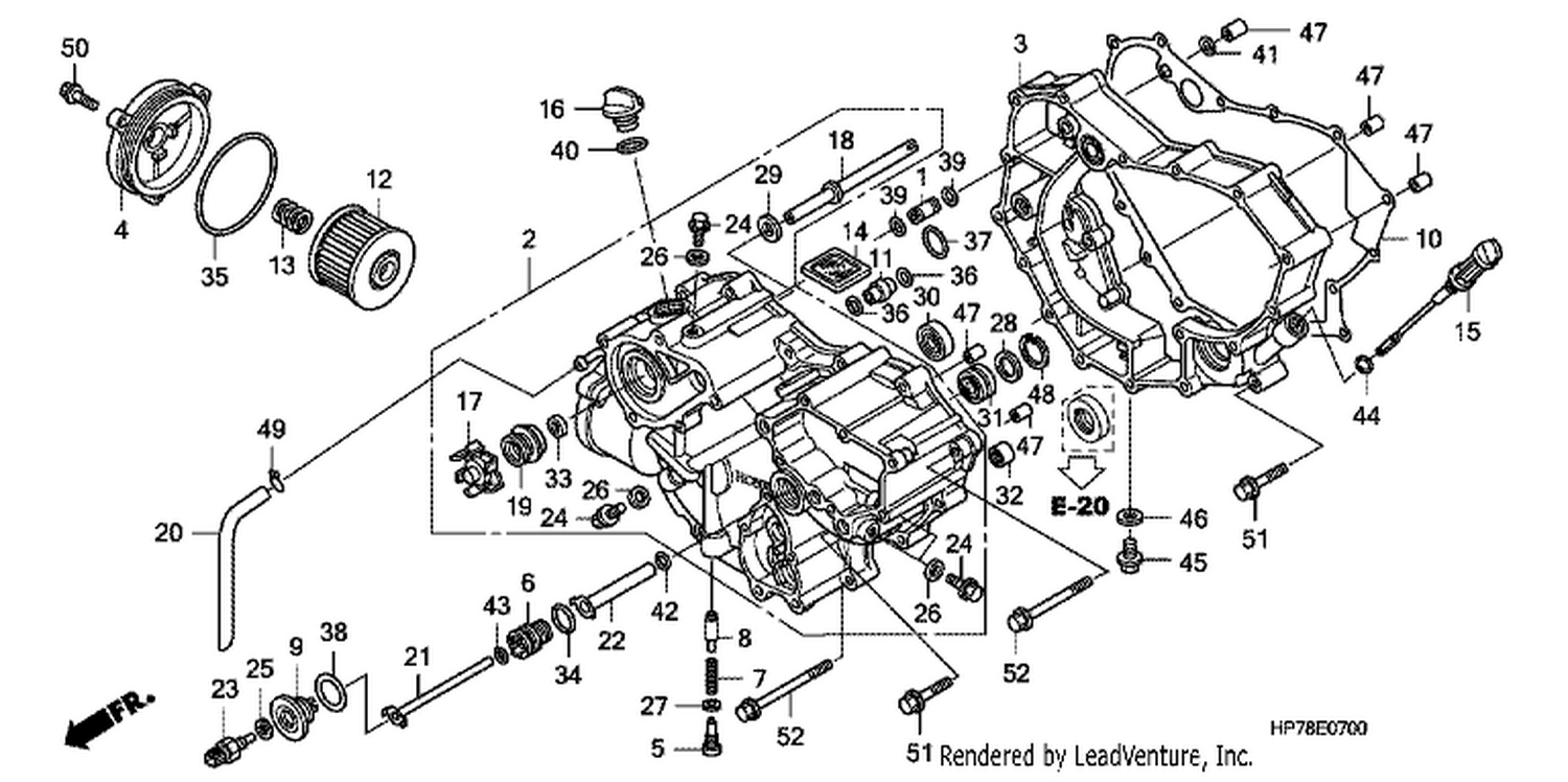  FRONT CRANKCASE COVER