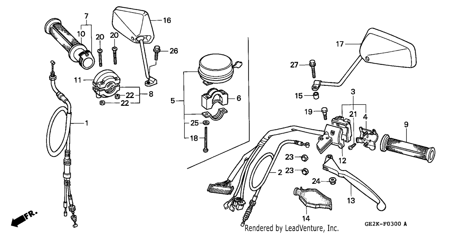 HANDLE LEVER/SWITCH/ CABLE