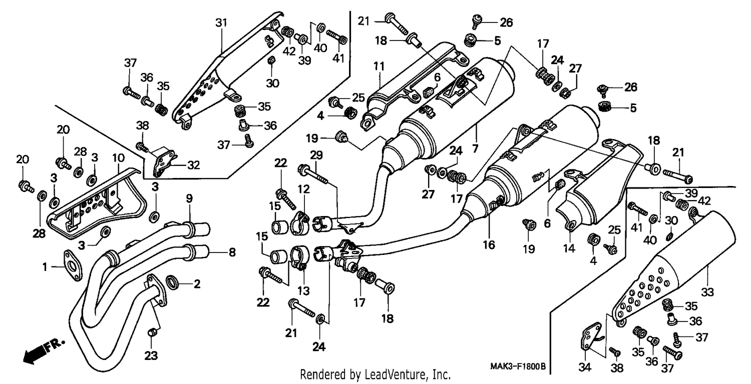 EXHAUST MUFFLER