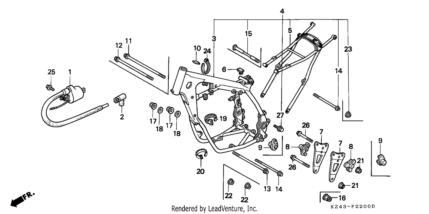 FRAME BODY/IGNITION COIL