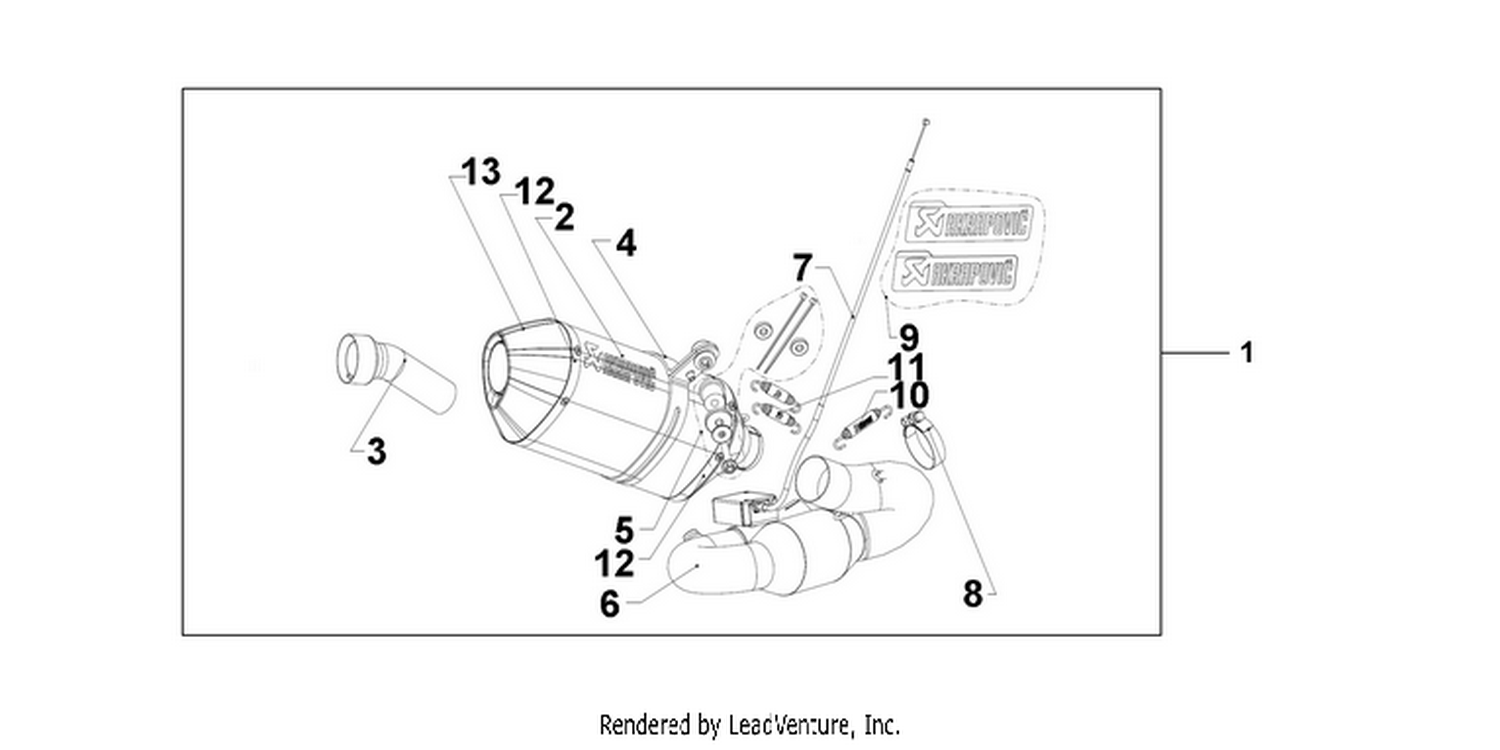  01 TI TANI UM SLI PON EXHAUST CBR1000