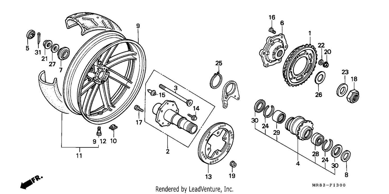 REAR WHEEL
