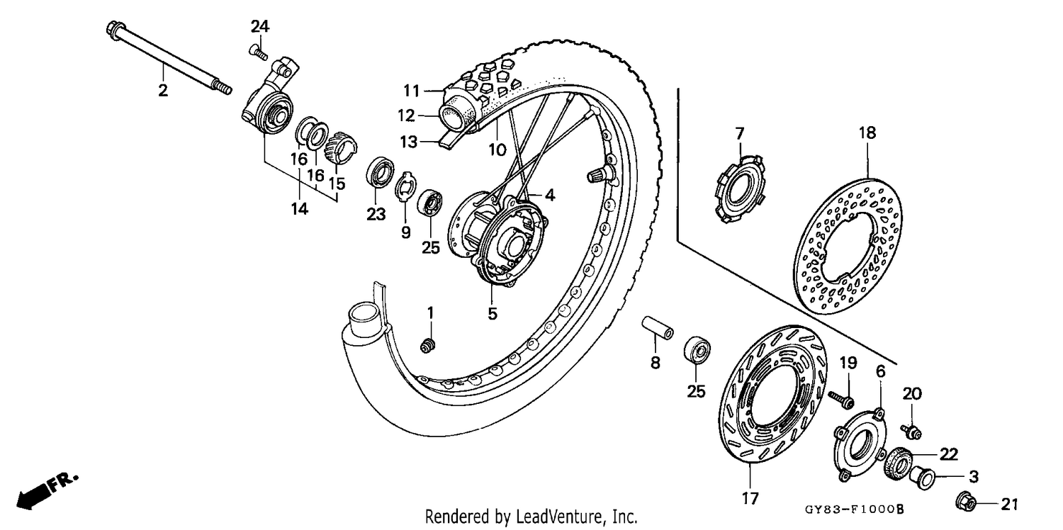 FRONT WHEEL