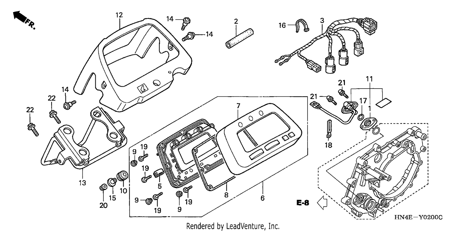 METER (TRX350TM-A,2A/FM-A,2A)