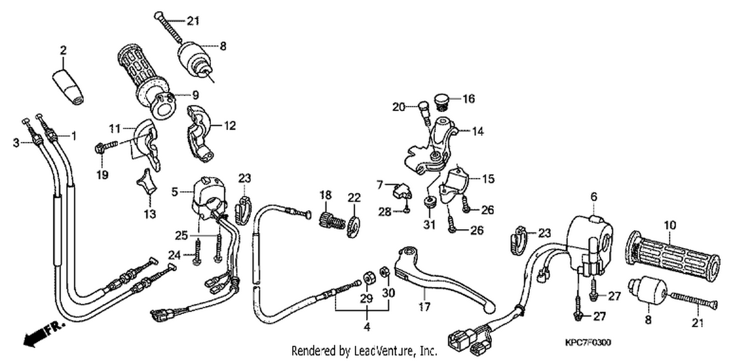  HANDLE LEVER/SWITCH/CABLE