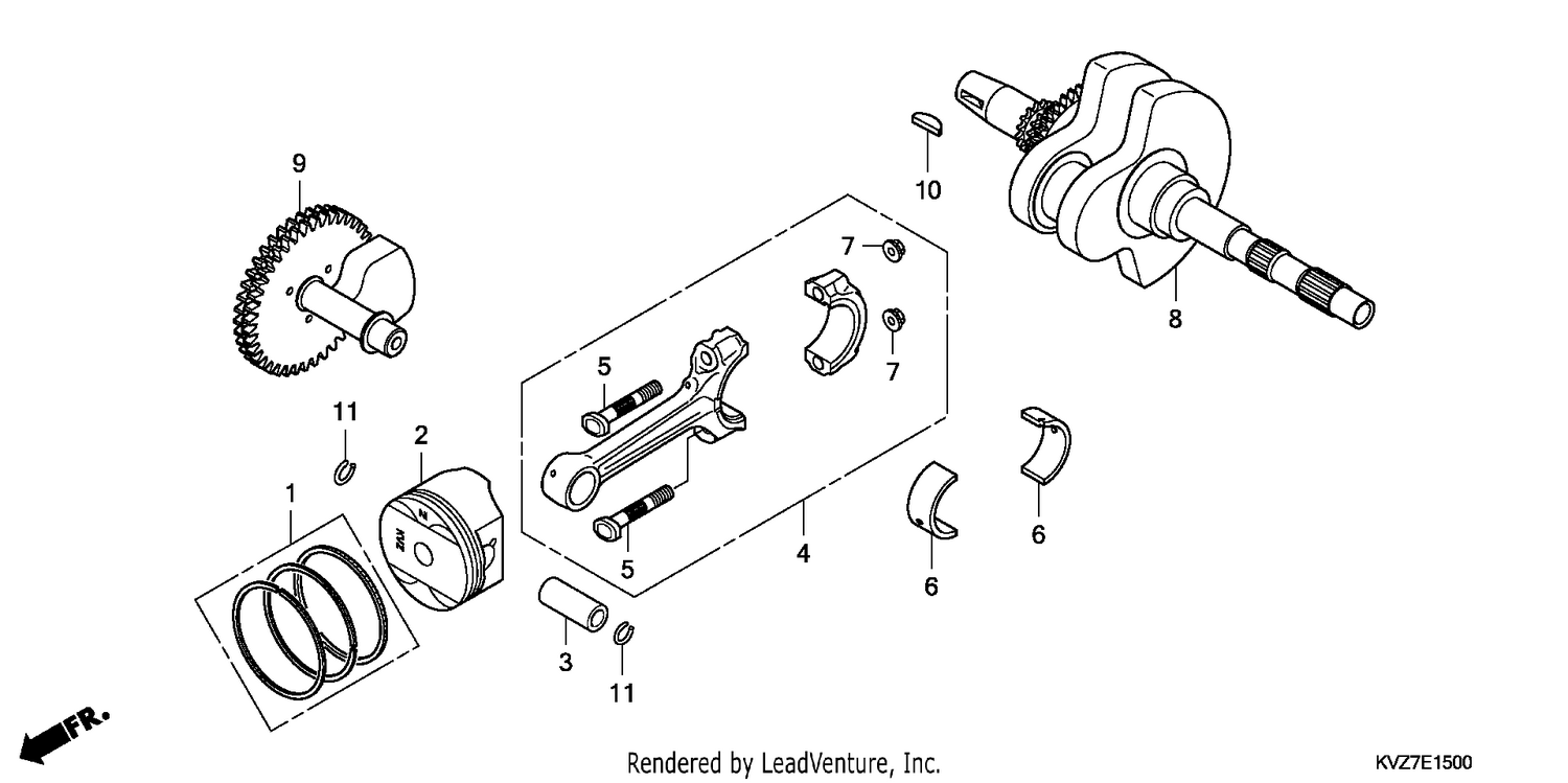 CRANKSHAFT/PISTON