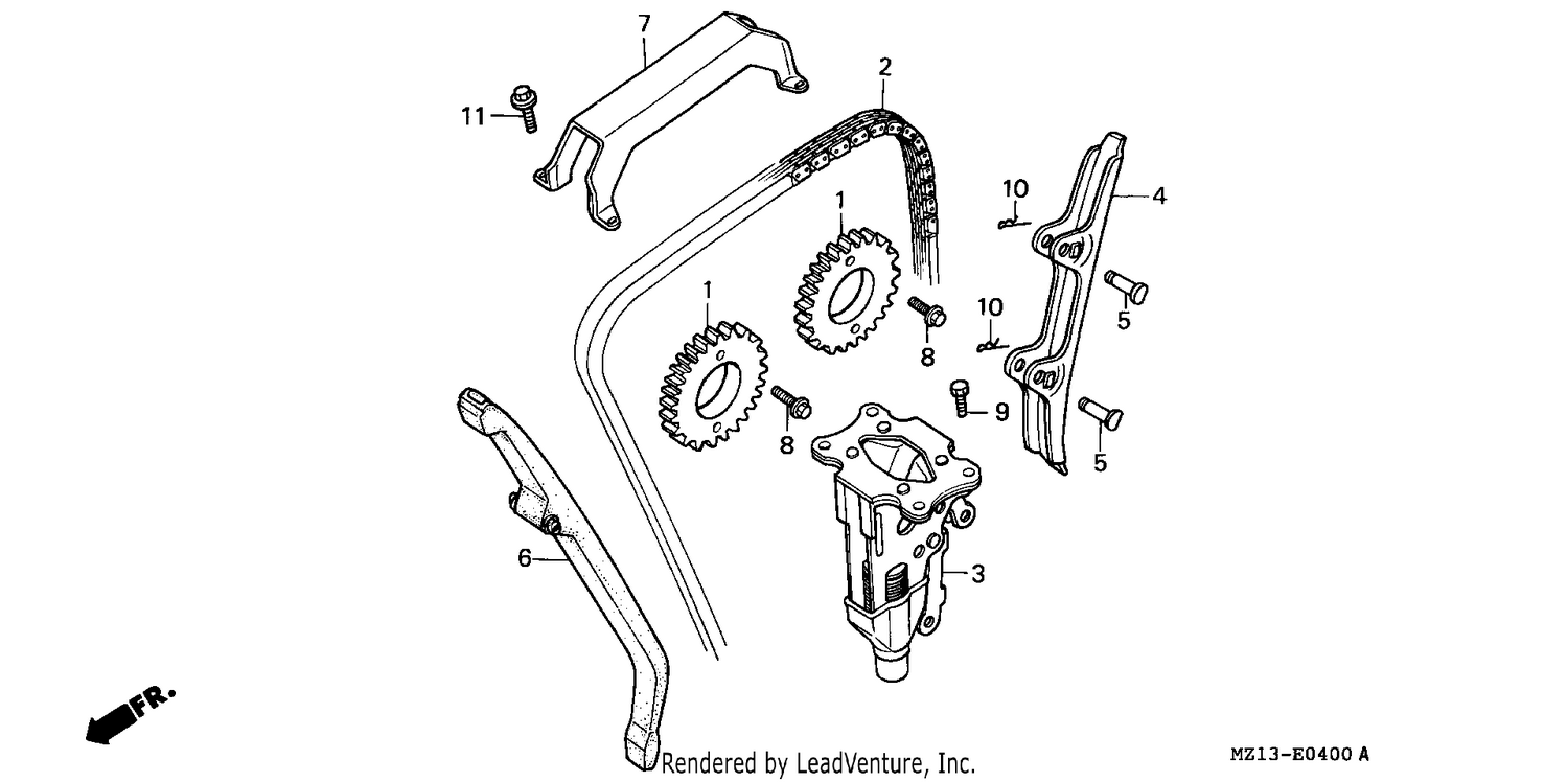 CAM CHAIN/TENSIONER