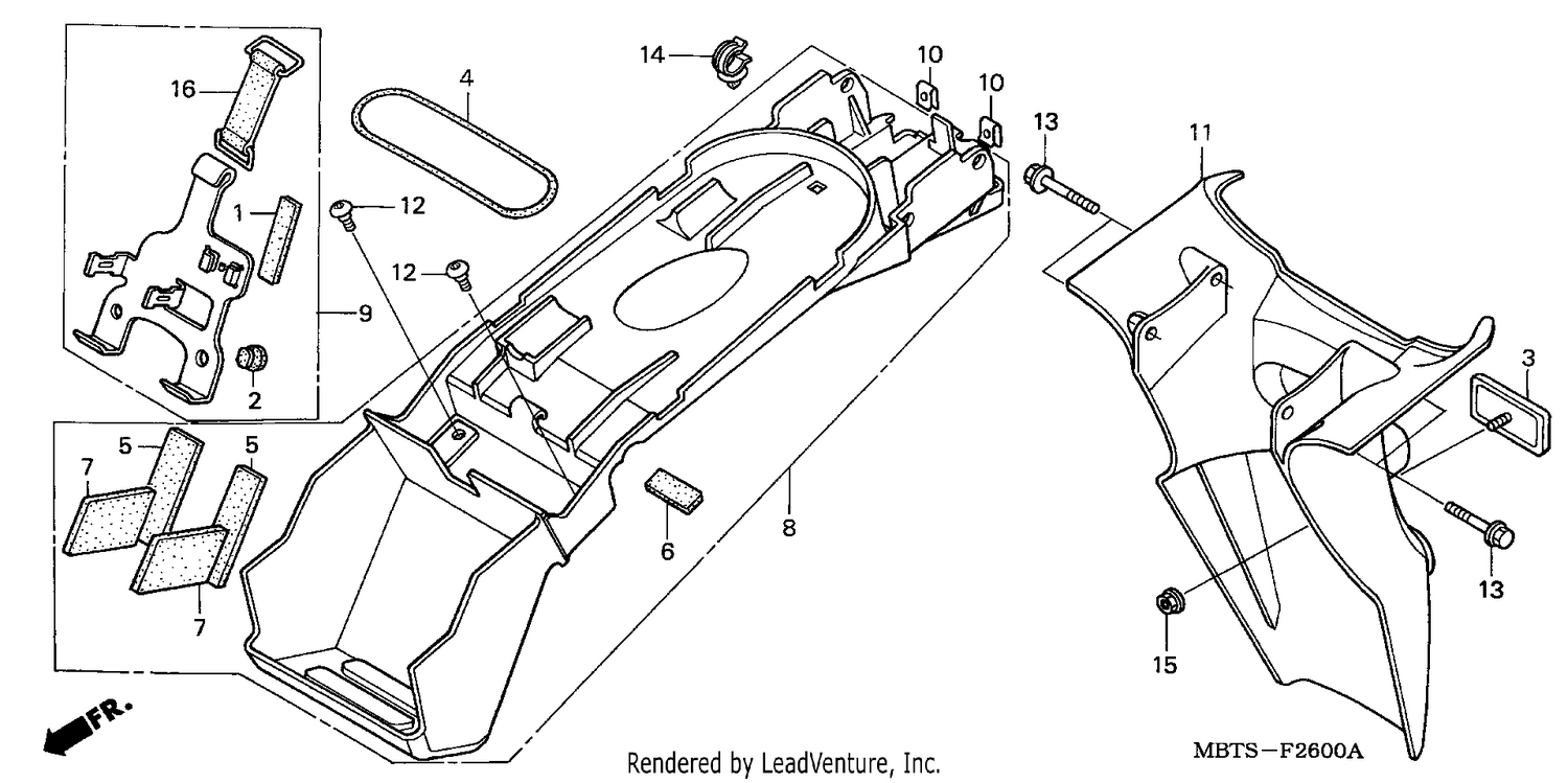 REAR FENDER
