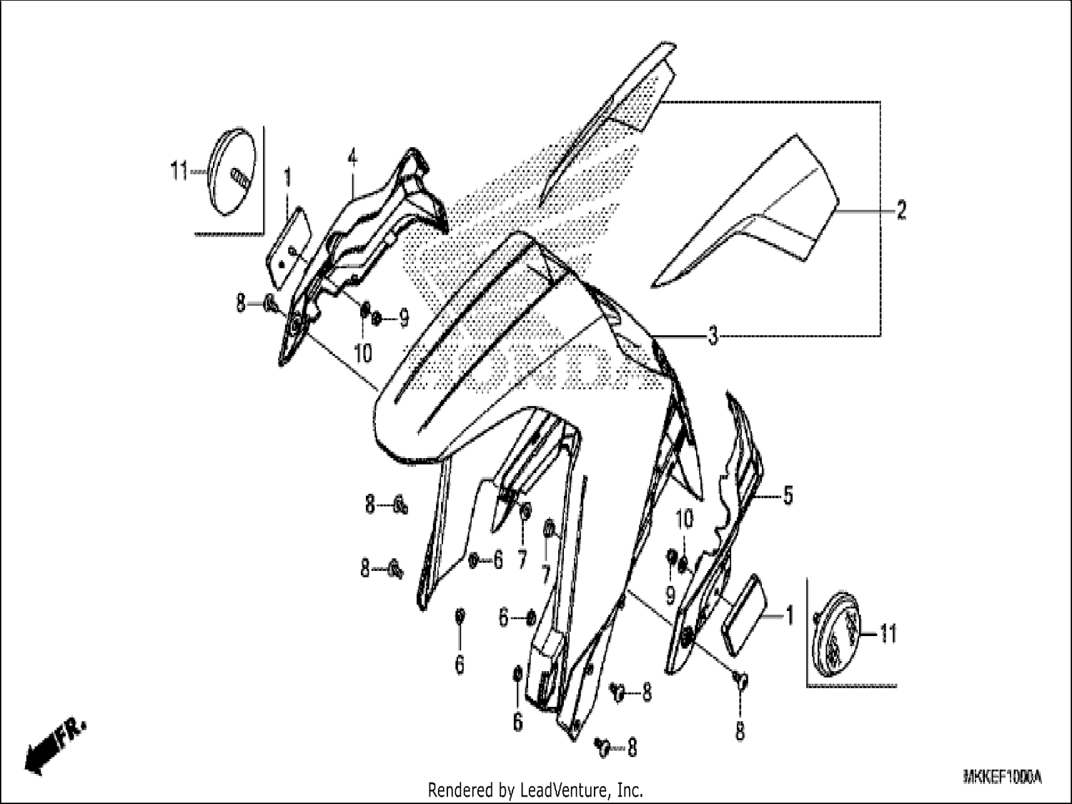  FRONT FENDER