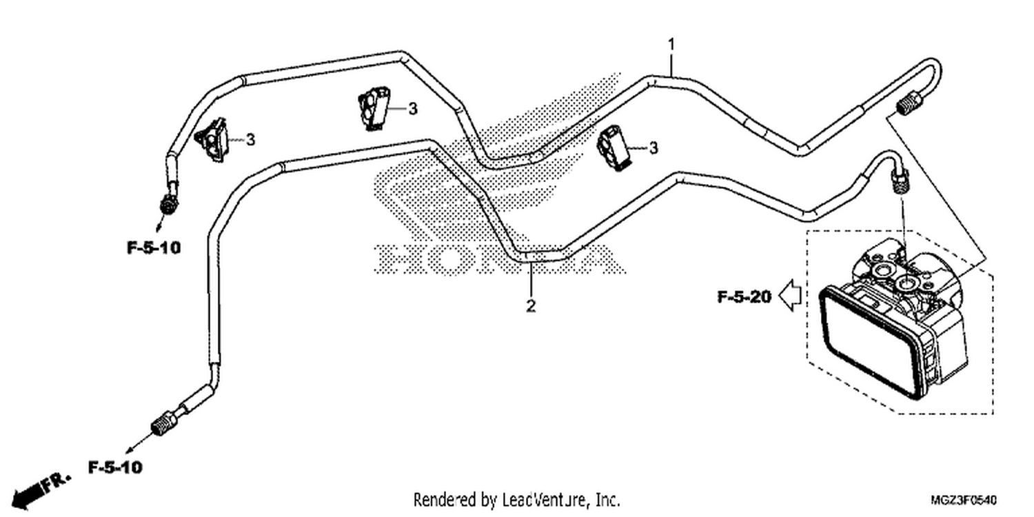  40 BRAKE PIPE