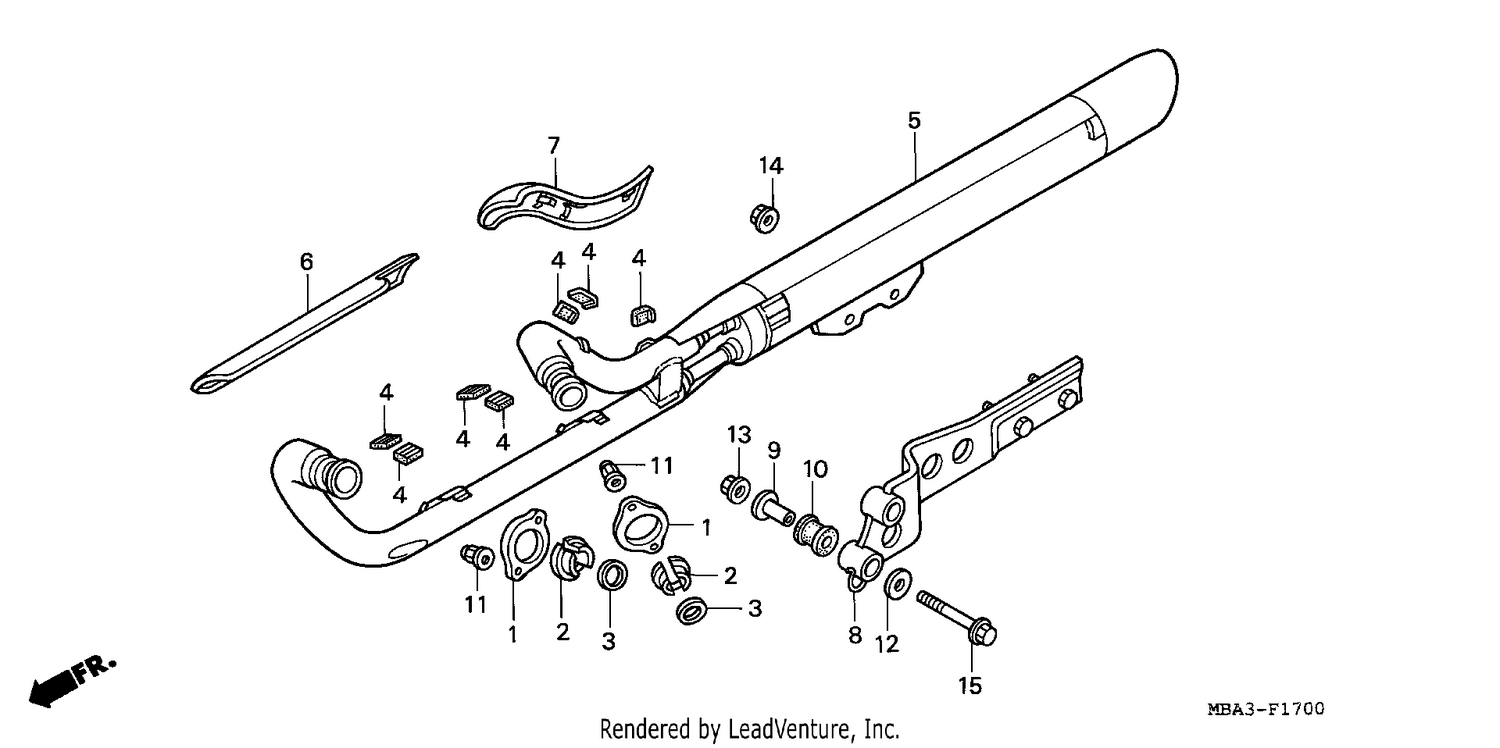 EXHAUST MUFFLER