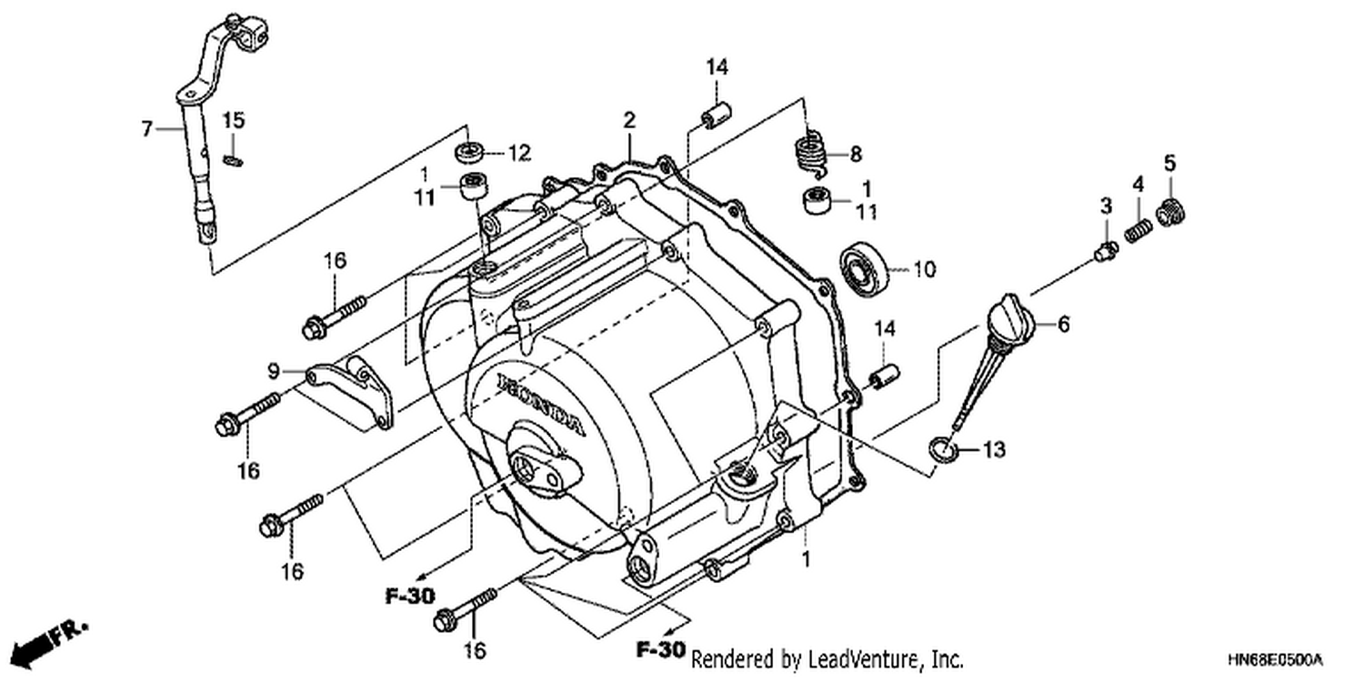  FRONT CRANKCASE COVER