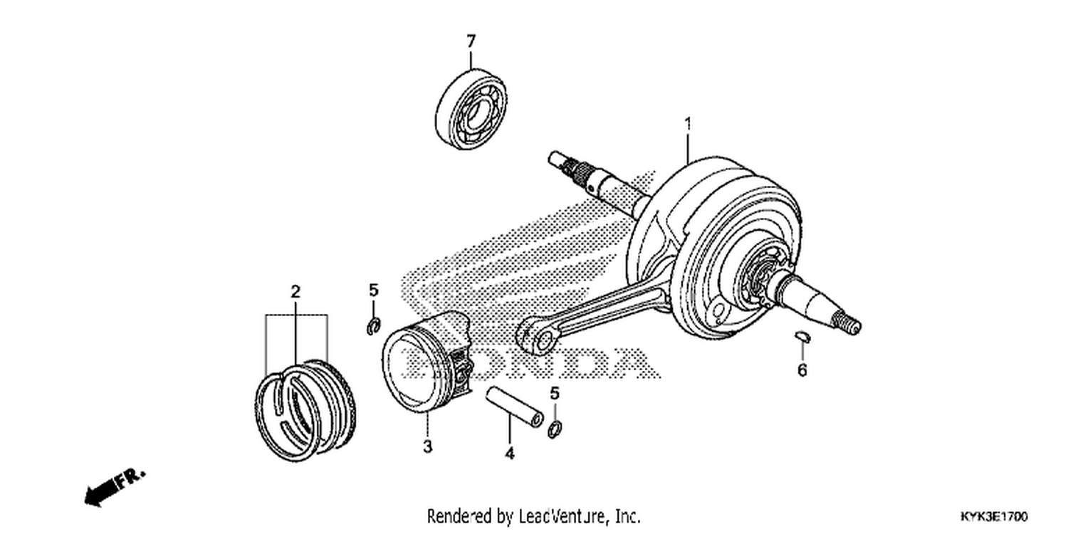  CRANKSHAFT/PISTON