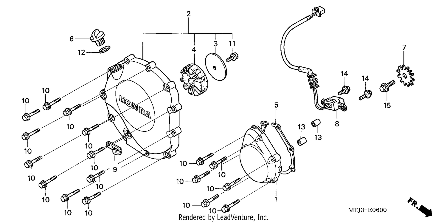 RIGHT CRANKCASE COVER