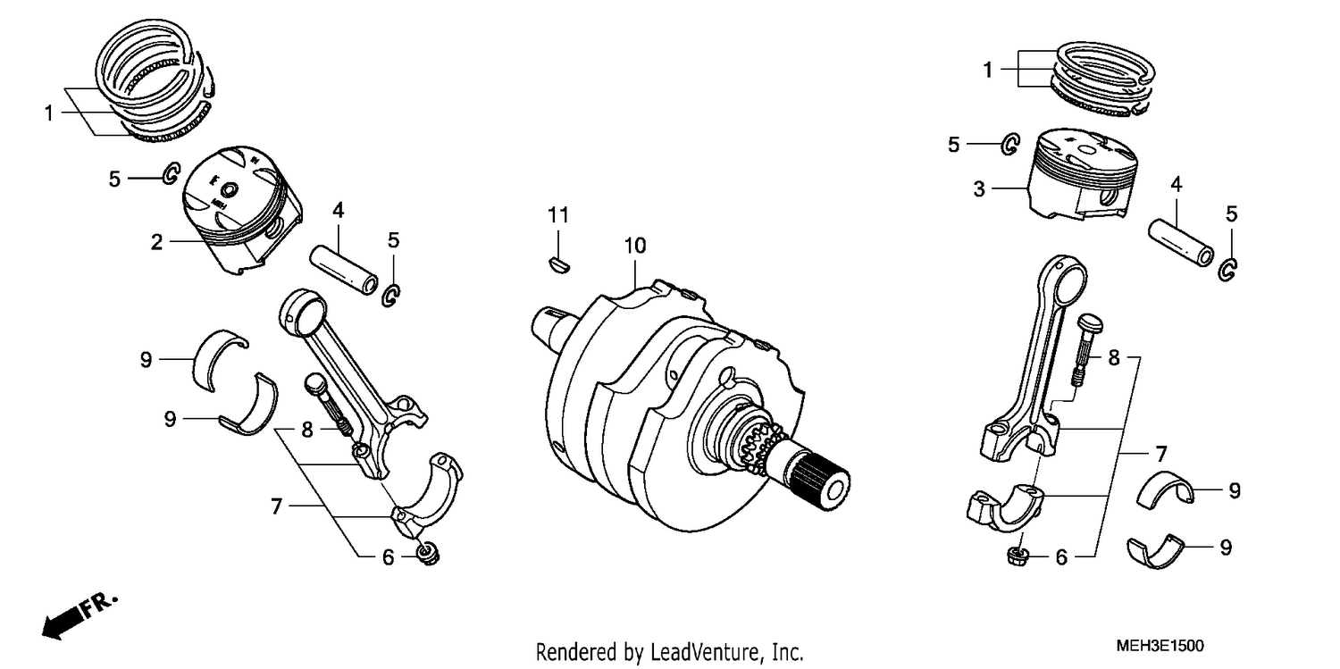 CRANKSHAFT/PISTON