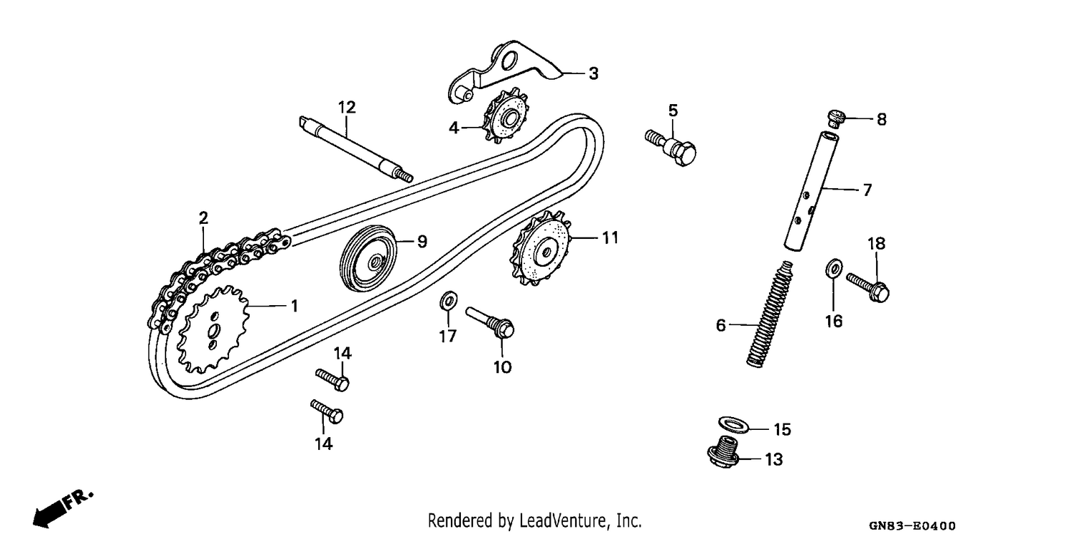 CAM CHAIN/TENSIONER