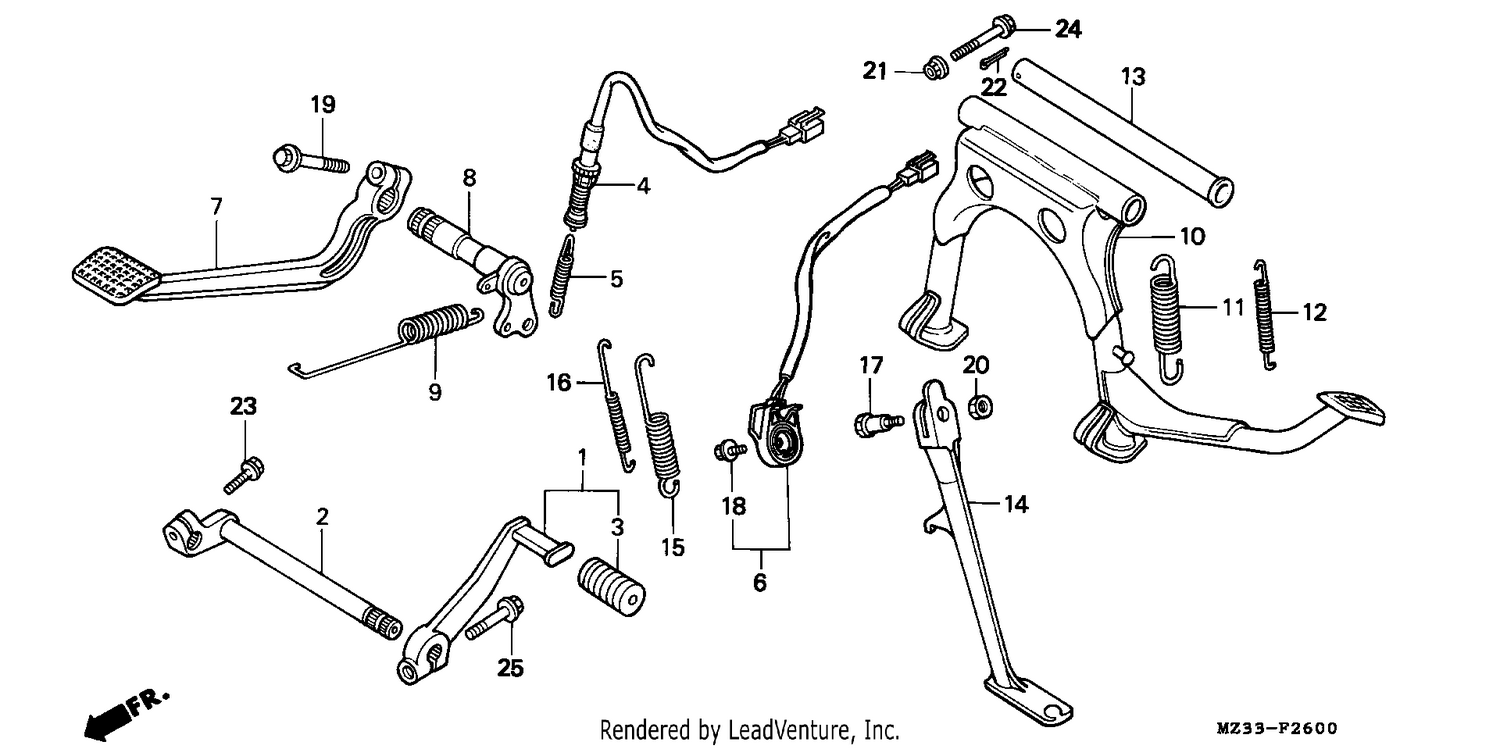 PEDAL/STAND