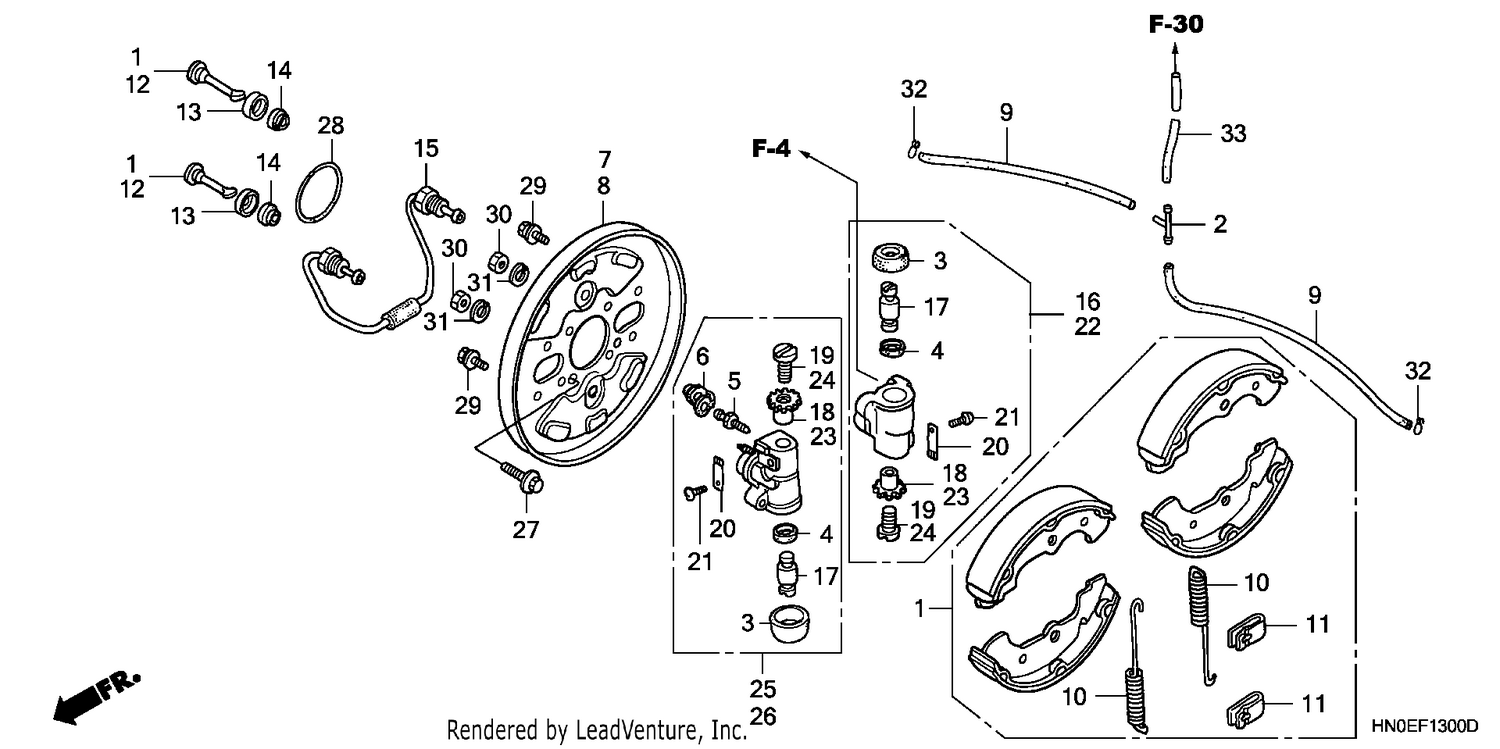 FRONT BRAKE PANEL