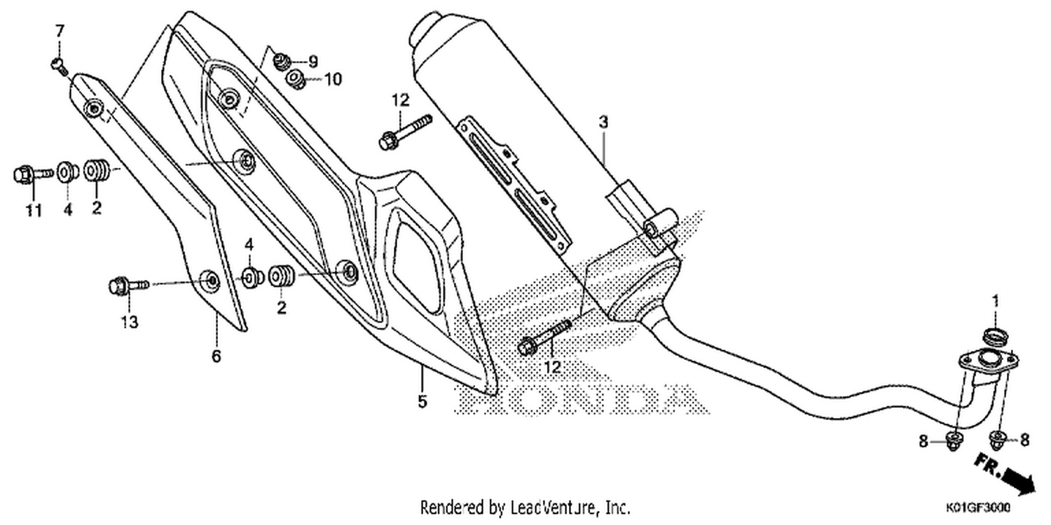  EXHAUST MUFFLER