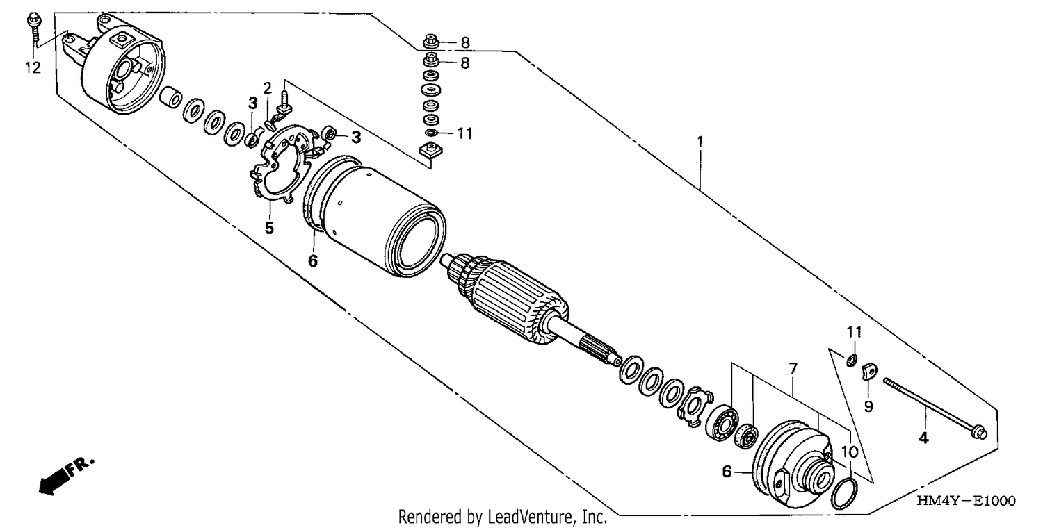 STARTING MOTOR