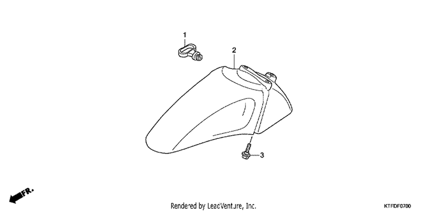  FRONT FENDER
