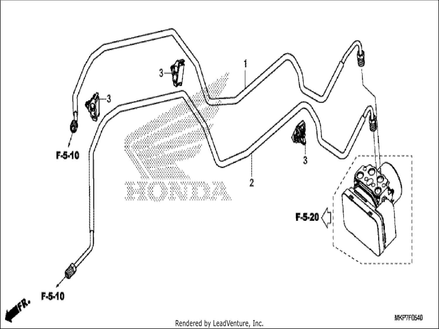  40 BRAKE PIPE