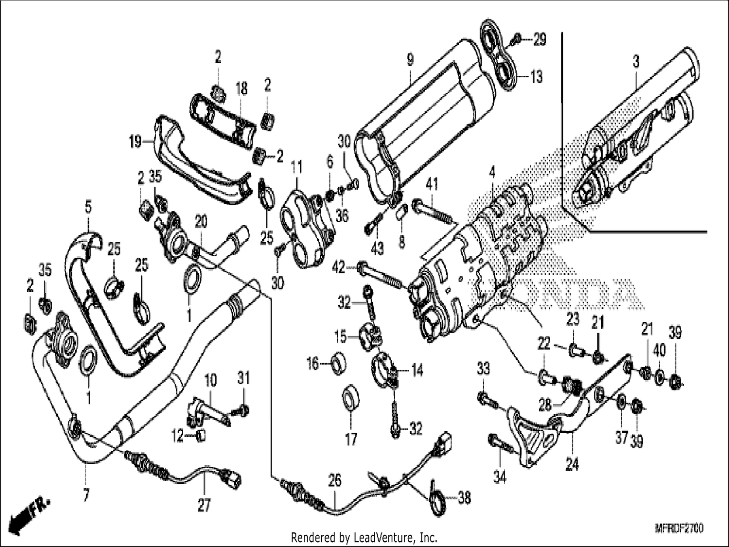  EXHAUST MUFFLER