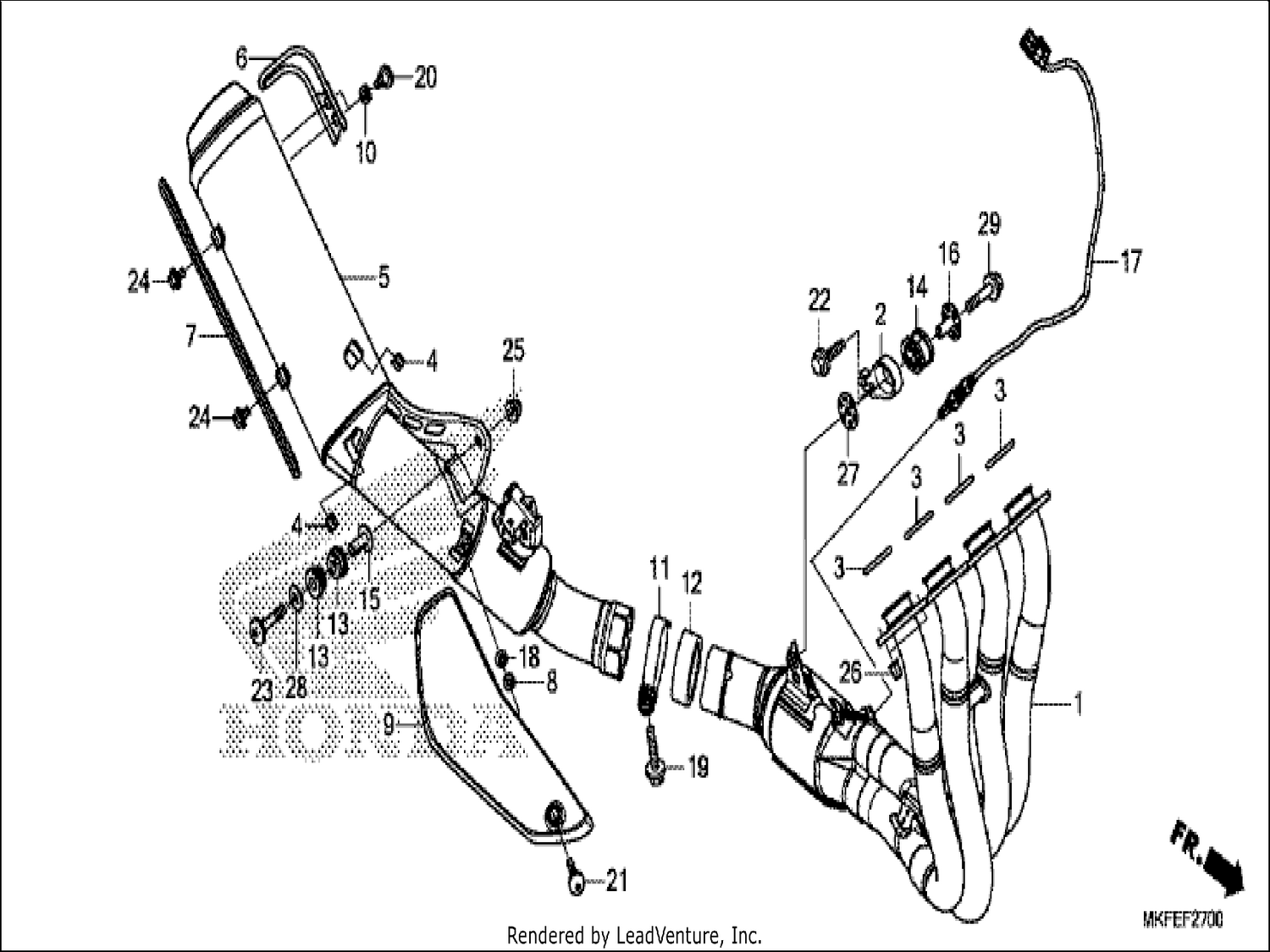  EXHAUST MUFFLER