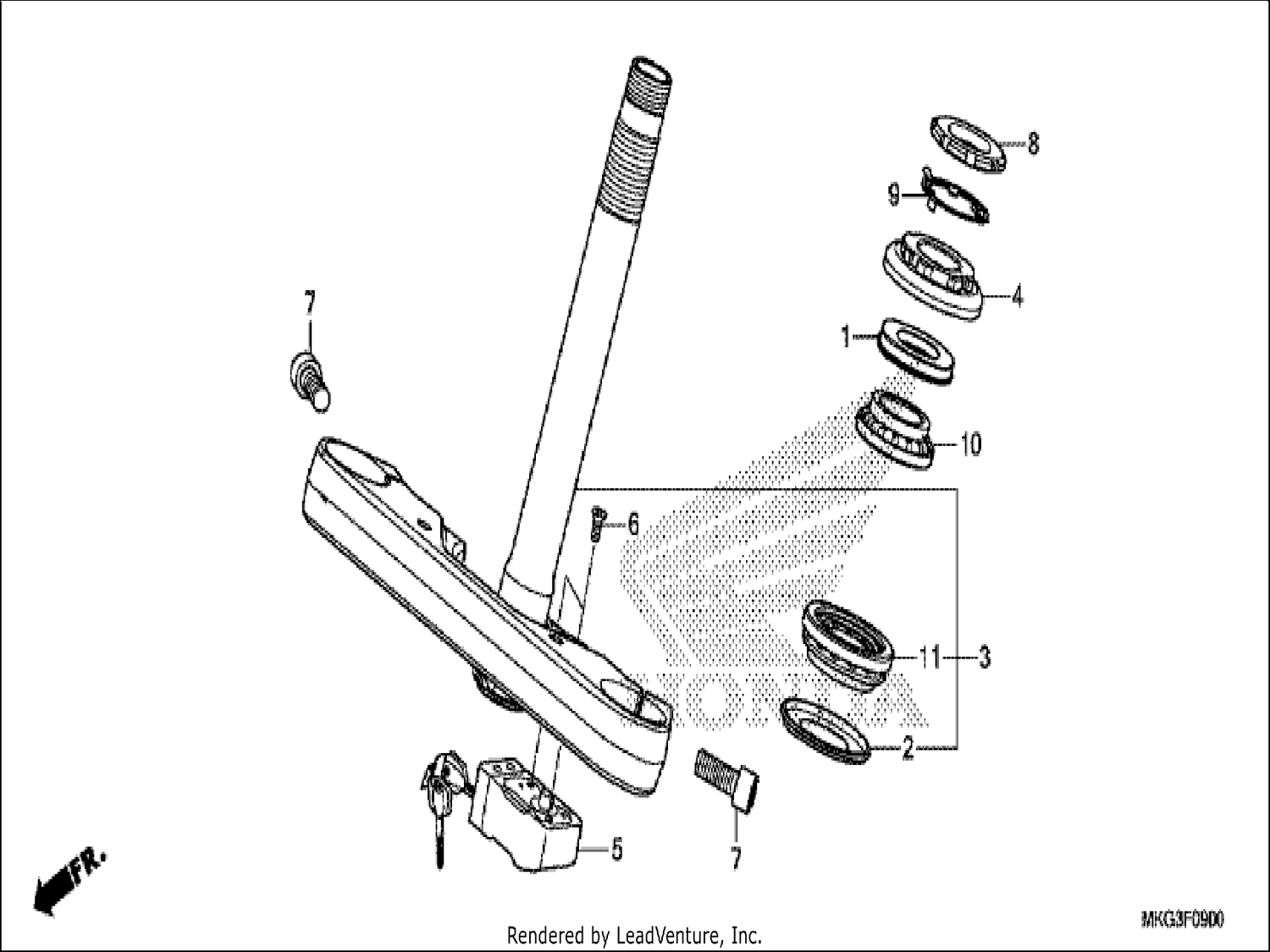  STEERING STEM