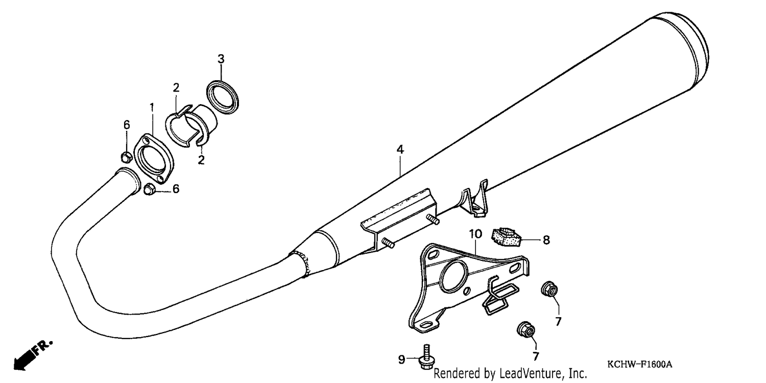 EXHAUST MUFFLER